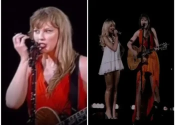 Taylor Swift canta con Sabrina Carpenter