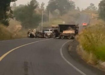 La Guardia Civil de Michoacán fue atacada por civiles armados