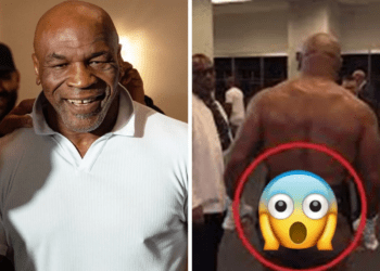 Mike Tyson muestra sus glúteos y se vuelve viral