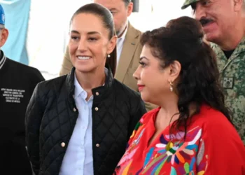 Sheinbaum supervisa avances del trolebús elevado entre Santa Martha Acatitla y Chalco