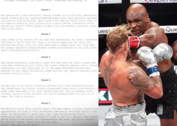 Se filtra supuesto guión de la pelea entre Jake Paul y Mike Tyson