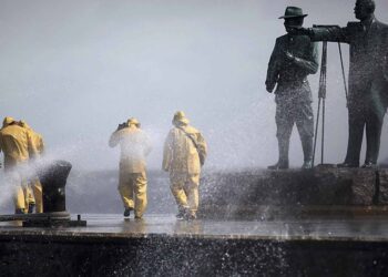 Emiten alerta gris en Veracruz por vientos del Norte de hasta 100 km/h