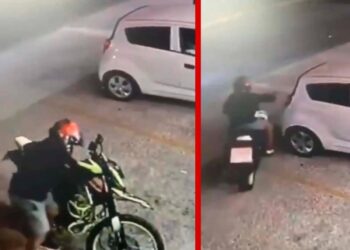 Roban moto a repartidor, mientras entregaba pizza