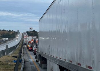 Caos vial en la México-Querétaro