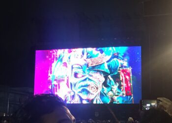 55 mil fans corearon los clásicos de Iron Maiden bajo la lluvia
