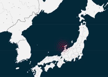 Sismo de magnitud 6.4 sacude la costa occidental de Japón