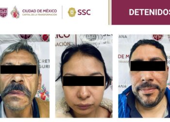 Detienen a tres con más de 900 dosis de droga en en Iztapalapa