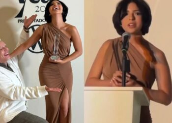 Ángela Aguilar recibe el premio Mujer del Año 2024, pero su discurso causa críticas