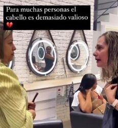 Mujer estalla contra estilistas por destrozarle el cabello