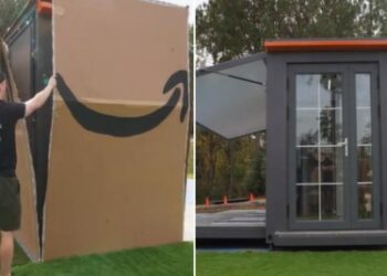 Influencer compra casa en Amazon y hace algo increíble