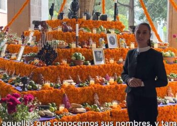 La ofrenda en Palacio Nacional es para las Heroínas de la Patria, afirma Sheinbaum
