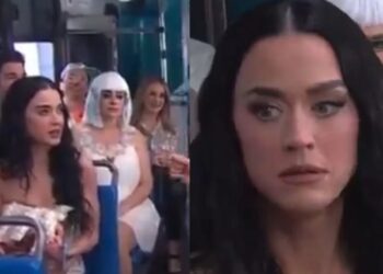 VIDEO: Katy Perry viaja en microbús en su visita a CDMX