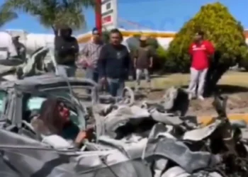 Mujer embarazada se salva tras accidente en la México-Pachuca