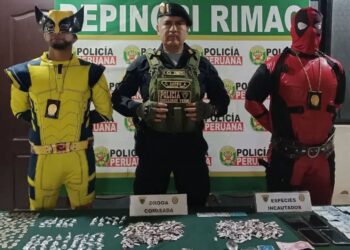 Policías se disfrazan de Wolverine y Deadpool detienen a narcotraficantes
