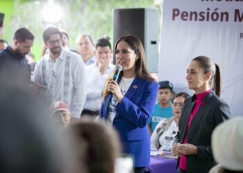 Se reúne Libia Dennise con Claudia Sheinbaum