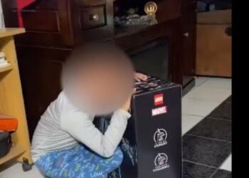 Niño compra Lego de 9 mil pesos con la tarjeta de su mamá