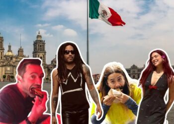 Varios famosos, incluida Katy Perry, disfrutaron de tacos en México