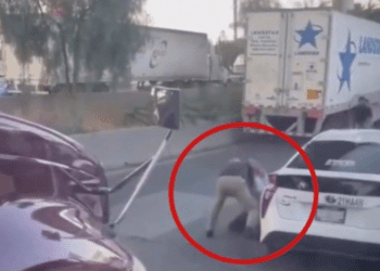 Graban pelea en la autopista México-Querétaro, ¿sigue hoy el caos vial?