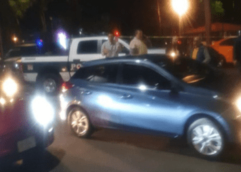 Disparan contra un hombre en Circuito Interior, fue interceptado tras salir del AICM