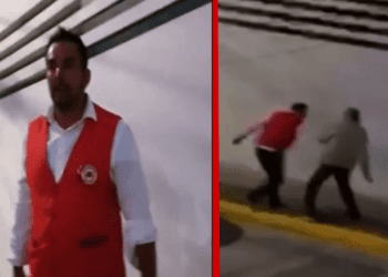 Valet parking se pone violento y agrede a ciudadano