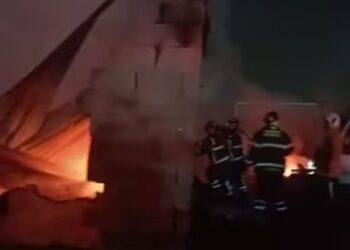 Incendio en la Central de Abasto deja dos fallecidos