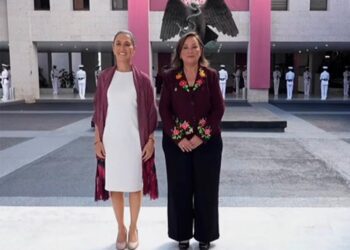 Sheinbaum asiste a la toma de posesión de Rocío Nahle en Veracruz