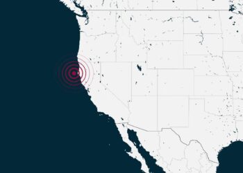 Sismo de escala 7.0, sacudió el noroeste de California, EU