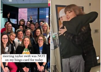 Taylor Swift visita hospital infantil