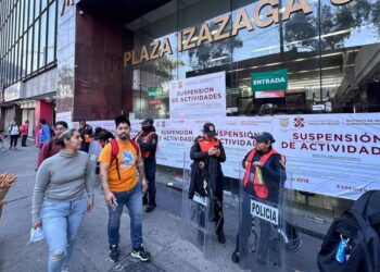 Clara Brugada aclara que retiro de sellos en Izazaga 89 “no suspende proceso administrativo"