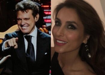 Foto de boda de Luis Miguel y Paloma Cuevas hecha con IA