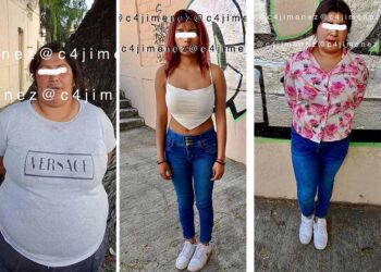 Detienen a madre, hija y tía por robos en tumultos del Centro Histórico de CDMX