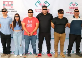 En Chiapas capturan a banda dedicada al robo de vehículos y extorsión