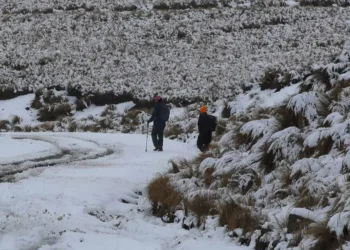 Invierno 2024 inicia con nieve en Iztaccíhuatl, Malinche, Nevado de Toluca y más regiones