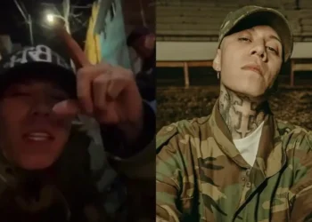 Santa Fe Klan dispara al aire para festejar Navidad