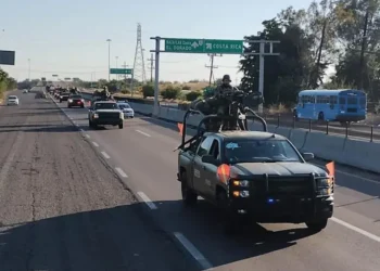 Refuerzan seguridad en Culiacán con la llegada de 300 elementos del Ejército