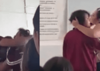 Video de 2022 vuelve a ser viral: Alumna agrede a su maestra tras conflicto por un celular