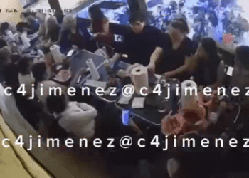 Familia escapa de restaurante sin pagar la cuenta