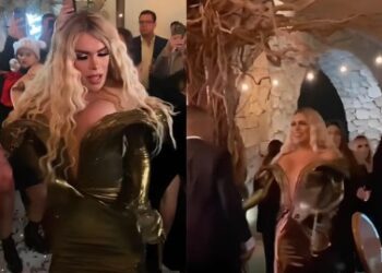 Wendy Guevara causa controversia en la boda de su hermano