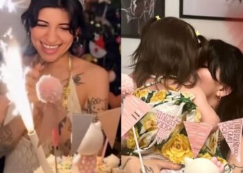 Cazzu celebró su cumpleaños 31 con su hija Inti