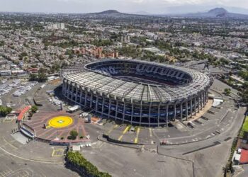 Avances del Estadio Azteca tras un año de remodelación
