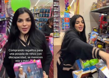 Karely Ruiz será Santa Claus y dará juguetes a niños con discapacidad