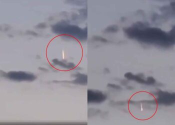 Captan extraño objeto cayendo en Zacatlán, Puebla