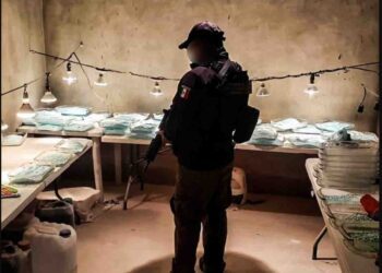 Abandonan paquete con 563 gramos de pastillas de fentanilo en Mexicali