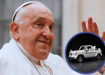 Te presentamos al nuevo papamóvil eléctrico de Mercedes-Benz