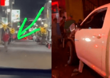 Detienen a sujeto que arrolló a multitud en caravana navideña en Michoacán