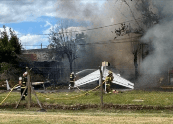 Avión privado choca y deja dos muertos en Argentina