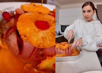 Influencer es criticada por presentar jamón como pavo