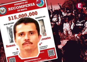 EU aumenta a 15 millones de dólares la recompensa por ‘El Mencho’