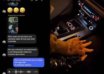 Filtran audio de Ángela Aguilar enfrentando a amante de Nodal