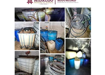 Aseguran 2 mil litros de huachicol en Hidalgo